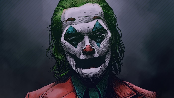 Joker from 2019, Joaquin Phoenix, 4K
