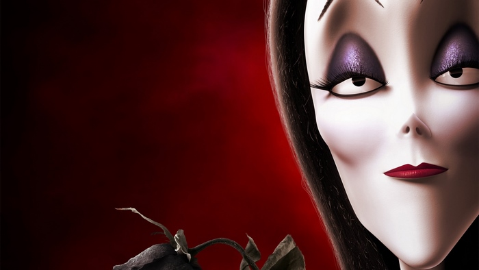 The Addams Family, Morticia, Poster, 2019, Animation, 4K