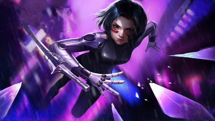Alita from Alita: Battle Angel 4K