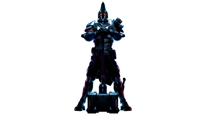 Knight with a hammer