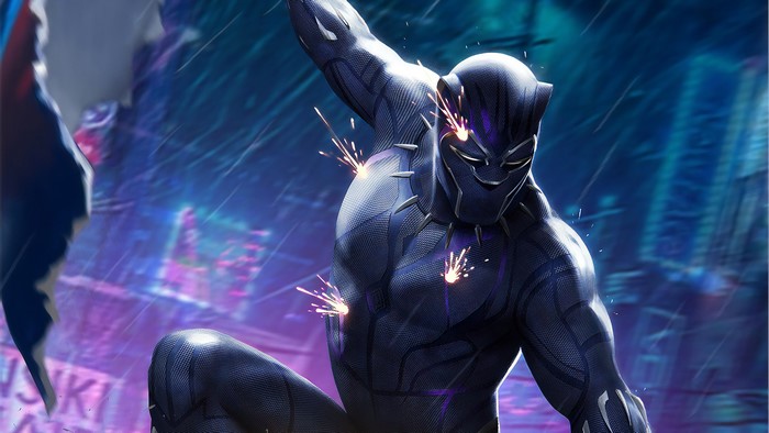 Black Panther from Marvel 4K