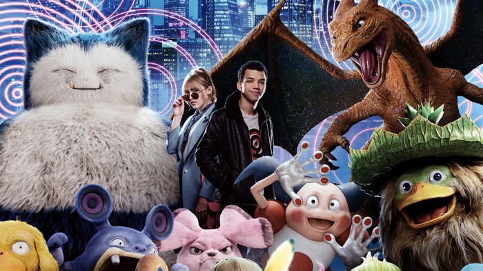 Snorlax and Charizard from Pokemon Detective Pikachu 4K