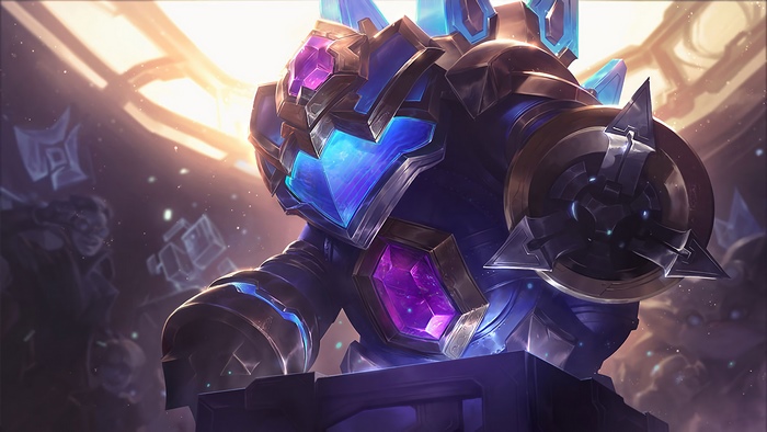 Hextech Rammus from League of Legends 4K