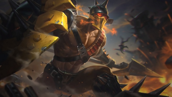 Pantheon from LoL Ruthless Rework 4K