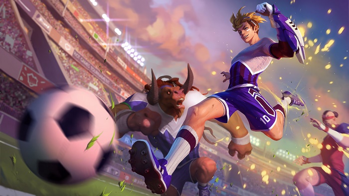 Ezreal Striker from LoL 4K