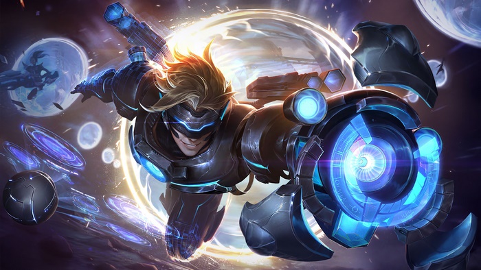 Ezreal from LoL Pulsefire Splash Art 4K