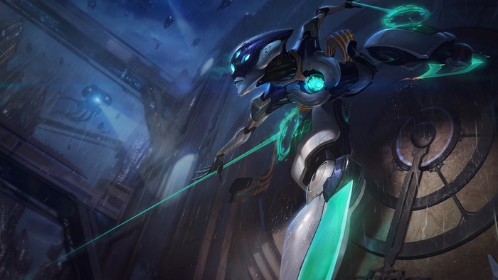 Camille from LoL Program Splash Art 4K