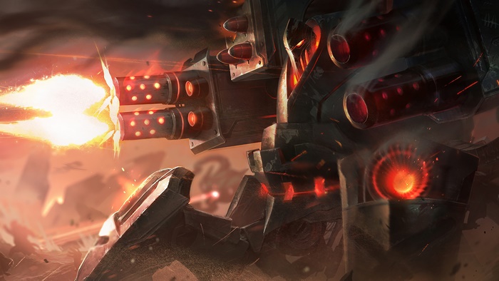 Battlecast Urgot from League of Legends 4K