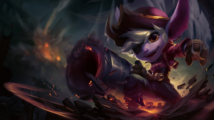 Tristana the Buccaneer from League of Legends 4K