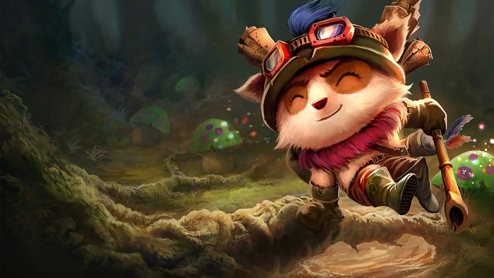 Teemo from League of Legends 4K