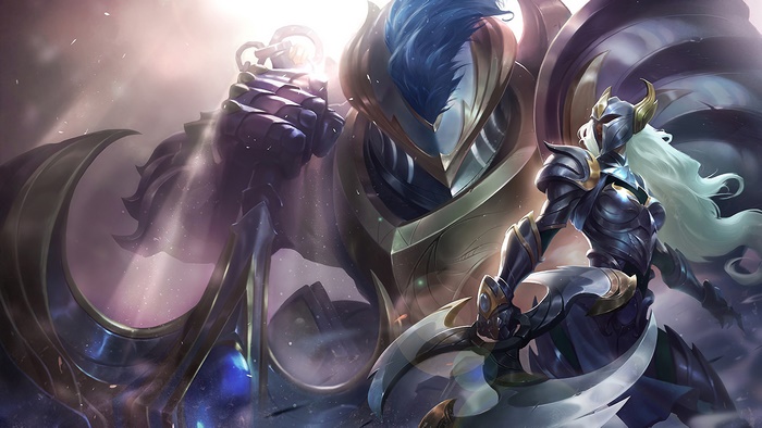 Sivir and Nautilus from League of Legends 4K