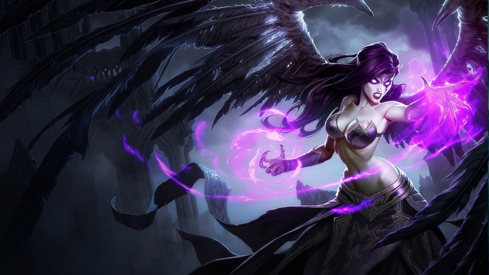 Morgana from League of Legends 4K