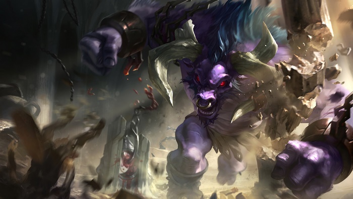 Alistar from League of Legends 4K