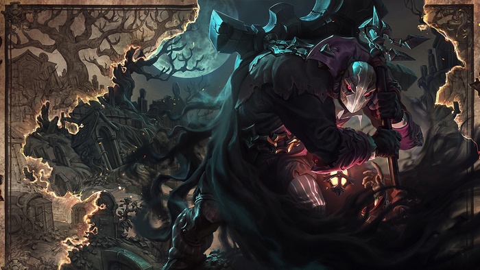 Yorick from LoL 4K