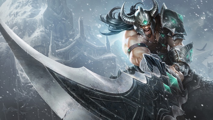 Tryndamere from LoL 4K