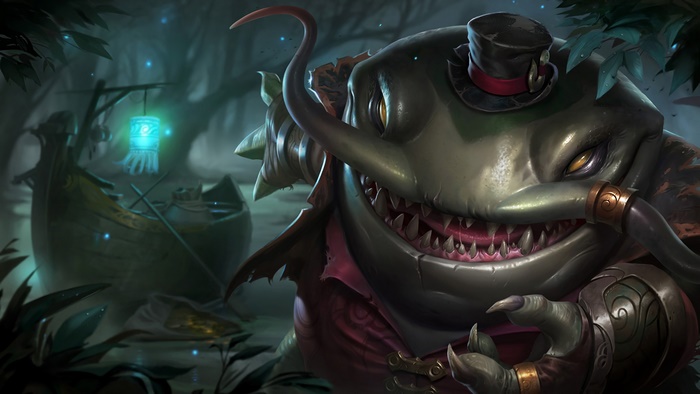 Tahm Kench from League of Legends Splash Art 4K
