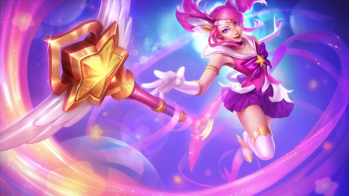 Star Guardian Lux from League of Legends 4K
