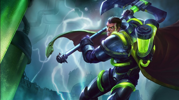 Bioforge Darius from League of Legends 4K