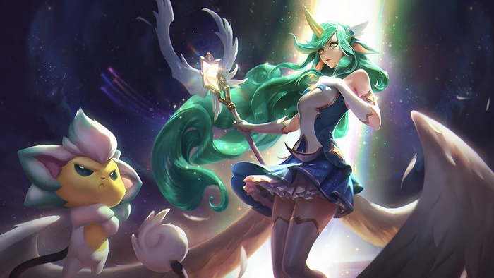 Star Guardian Soraka from LoL 4K