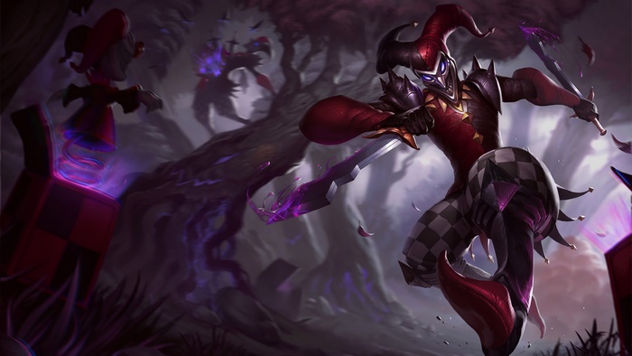 Shaco from League of Legends 4K