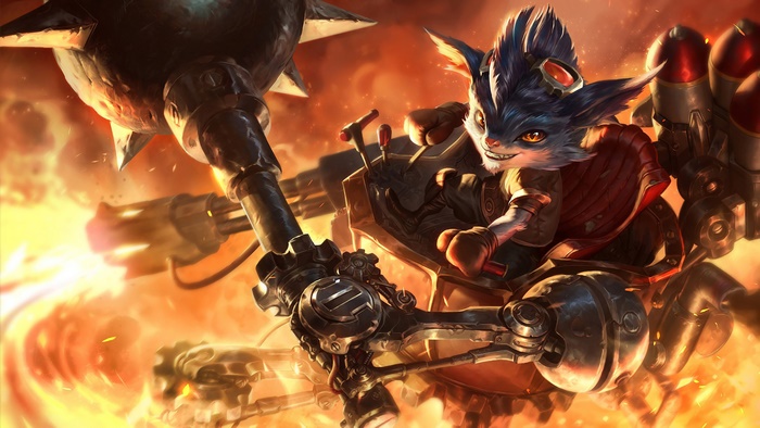 Rumble from League of Legends in 4K