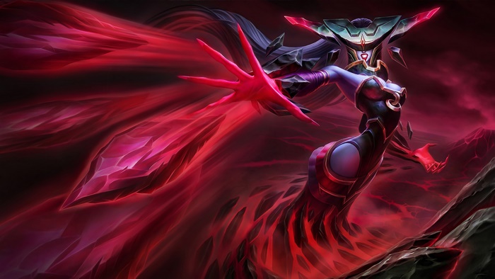 Lissandra from League of Legends Bloodstone Splash Art 4K