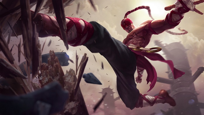 Lee Sin from LoL 4K