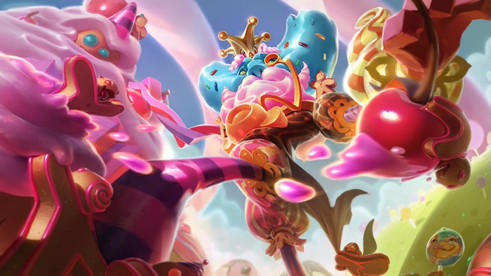 Candy King Ivern from League of Legends Splash Art 4K