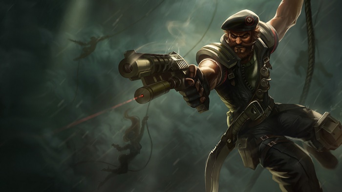 Gangplank from LoL Special Forces 4K