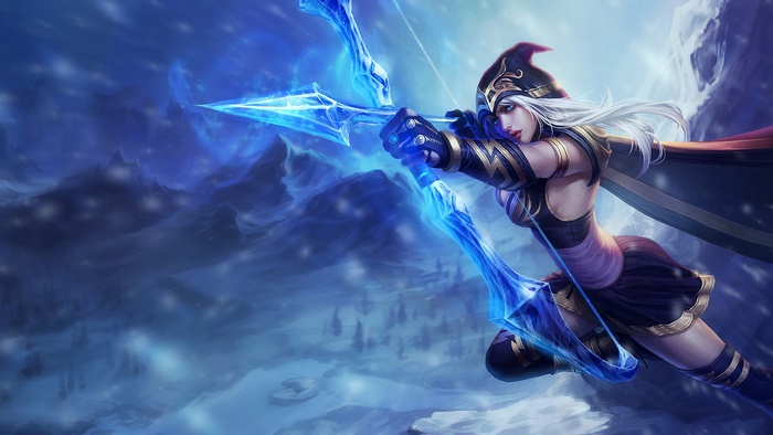 Ashe from League of Legends 4K