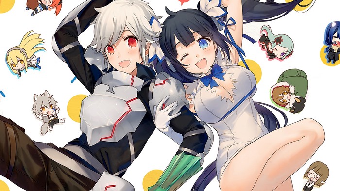 Bell and Hestia from DanMachi 4K