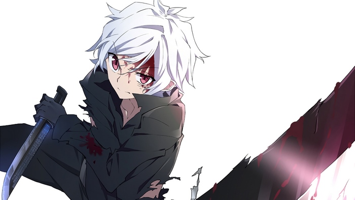 Bell Cranel from DanMachi with a knife