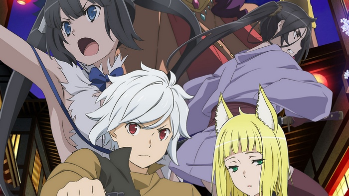 Characters from DanMachi 4K