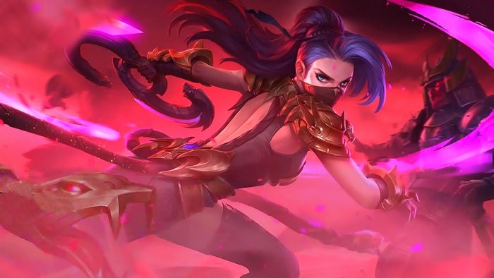 Hanabi Viper Skin from Mobile Legends 4K