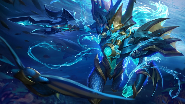 Alpha, Sea Gladiator, Skin, Mobile Legends, 4K