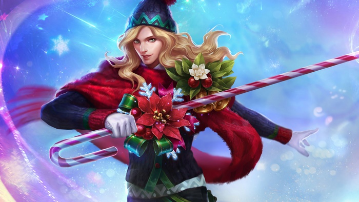 Lancelot, Christmas Carnival, Skin, Mobile Legends, 4K