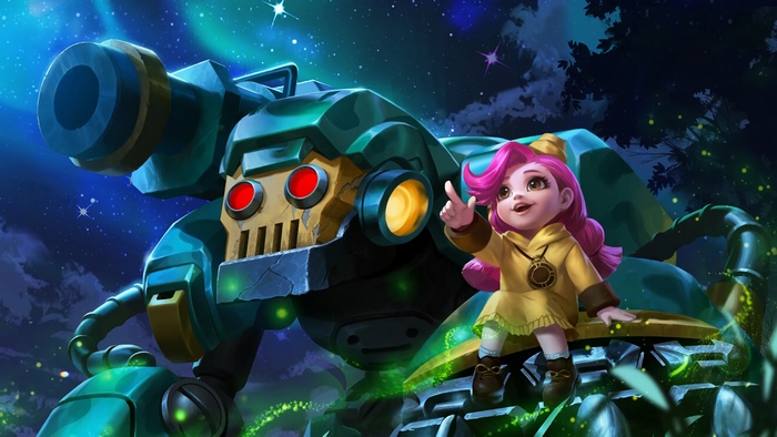 Jawhead Girl Scout Skin from Mobile Legends 4K