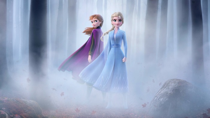 Frozen 2, Elsa, Anna, 4K