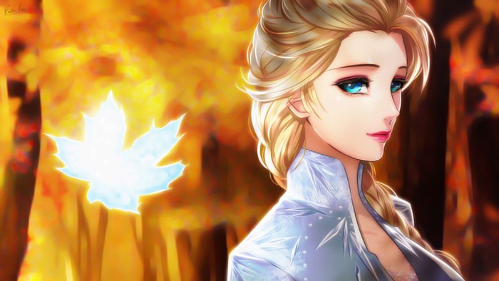 Elsa from Frozen 2 in 4K