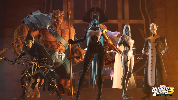 Villains from Marvel Ultimate Alliance 3 The Black Order 4K