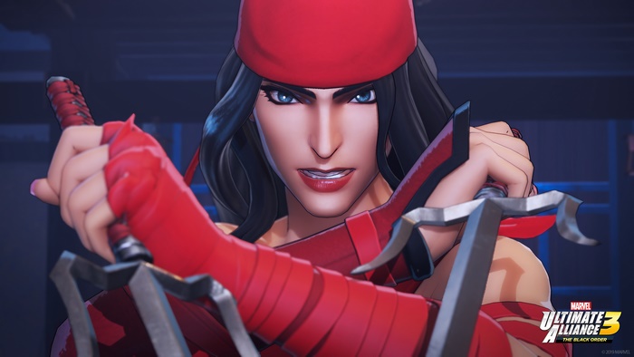 Elektra from Marvel Ultimate Alliance 3