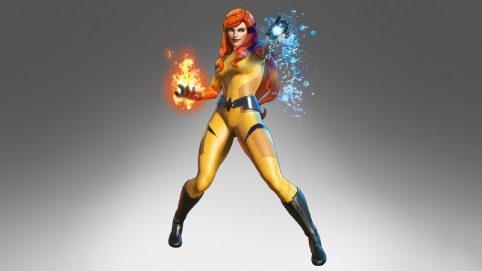 Fire and Water Woman