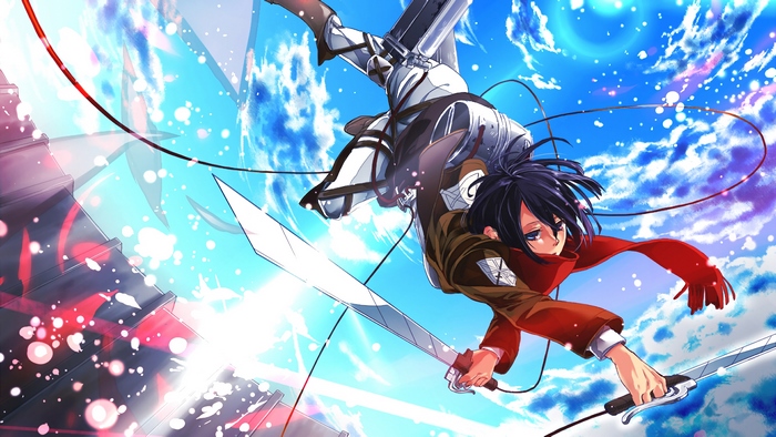 Mikasa, Attack on Titan, 4K