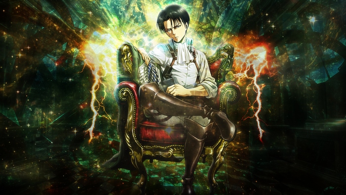 Levi from Attack on Titan 4K