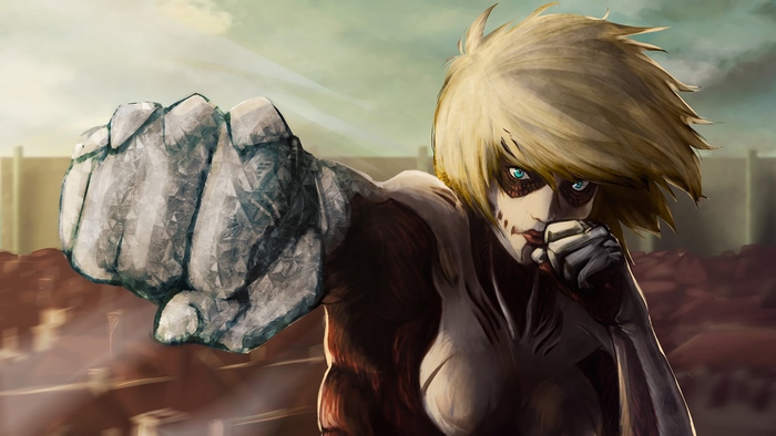 Female Titan from Attack on Titan 4K