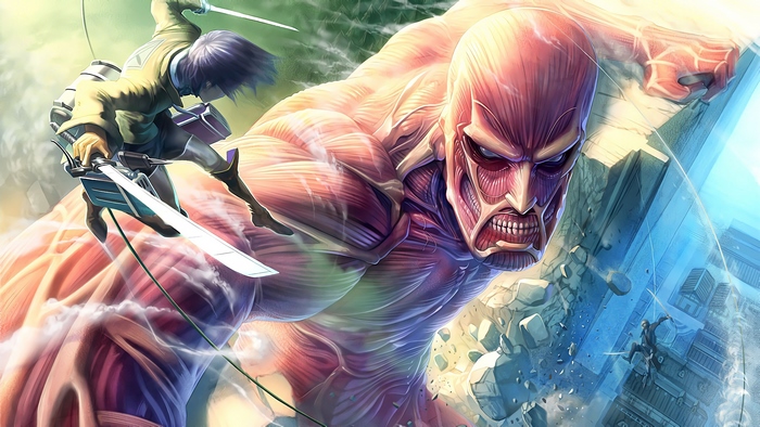 Colossal Titan, Attack on Titan, 4K