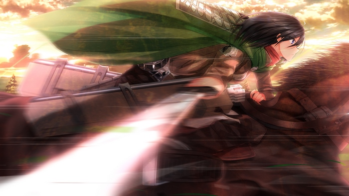 Mikasa, Attack on Titan, 4K
