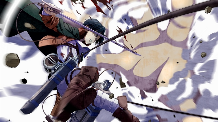 Levi from Attack on Titan in 4K