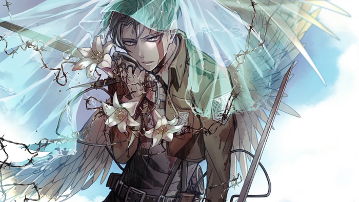 Levi from Attack on Titan 4K