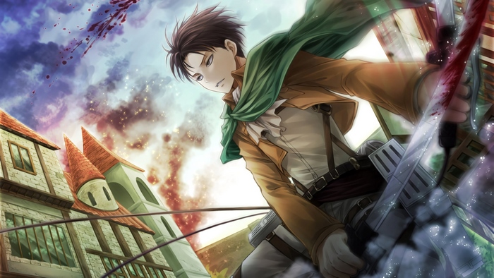 Levi from Attack on Titan in 4K